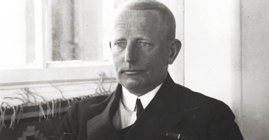 Admirał Józef Unrug w roku 1928, fot. ze zb. NAC