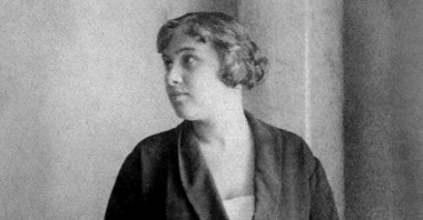 Janina z Wiśniowskich Czarnecka w dniu ślubu, 1925 rok, fot. ze zb. BR