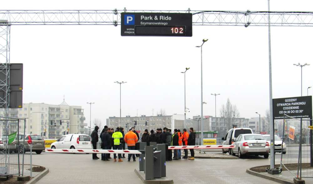 Parking park and ride przy ul. Szymanowskiego, Fot. ZTM - grafika artykułu