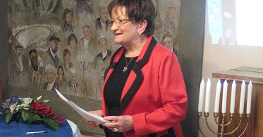 Alicja Kobus, przewodnicząca Gminy Żydowskiej
