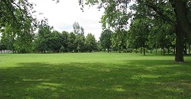 Fragment parku im. Jana Pawła II