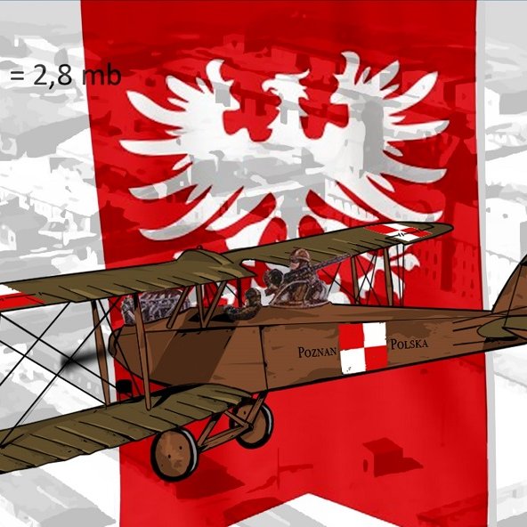Powstańczy mural na ul. Ratajczaka
