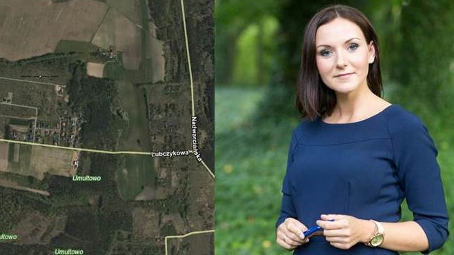 Radna Maria Lisiecka-Pawełczak (fot. archiwum prywatne), mapa: ZGKiM GEOPOZ