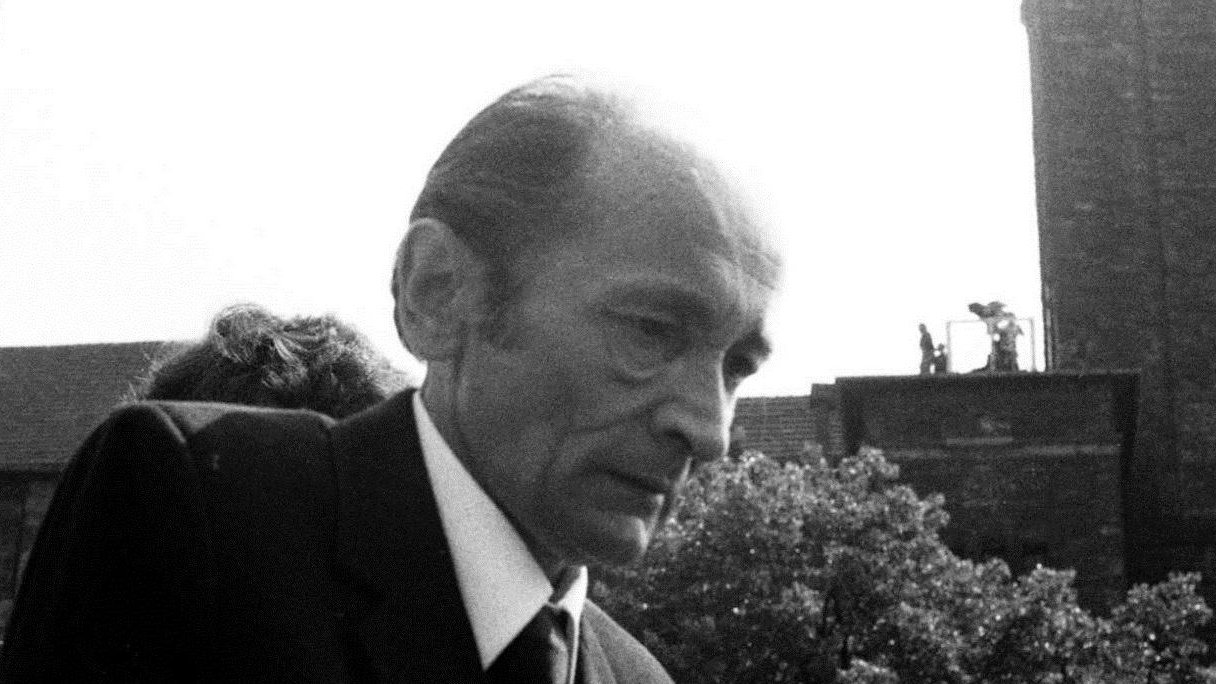 Stanisław Matyja podczas uroczystości odsłonięcia Poznańskiego Czerwca, 28.06.1981 r., fot. J. Kołodziejski / cyryl.poznan.pl