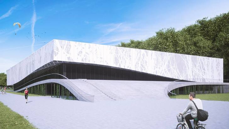 Wizualizacja hali na Golęcinie, fot. Archimedia
