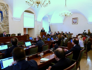 6 okręgów, 34 radnych