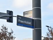 Aleja Praw Kobiet oficjalnie otwarta