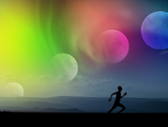 Bieg pełen światła