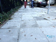 Chodniki za pieniądze ze strefy parkowania