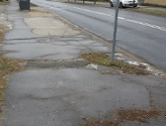 Co z chodnikiem na ul. Wiatracznej?