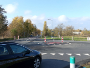 Jest już rondo u zbiegu ulic Koszalińskiej i Literackiej