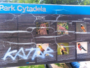 Kiedy naprawią tablice na Cytadeli?