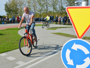 Miasteczko rowerowe na os. Sobieskiego już gotowe