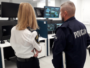 Miejskie kamery i monitory