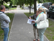 Na Przełajowej chodnik po remoncie