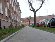 Na ul. Tokarskiej nowy chodnik