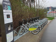 Nowe stacje roweru miejskiego z diodami