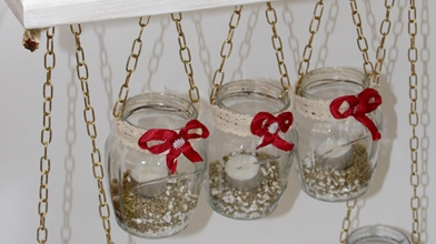 I miejsce praca zbiorowa - Kolorowy lampion