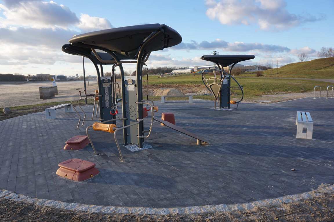 Siłownia zewnętrzna nad Maltą, fot. POSiR - grafika artykułu