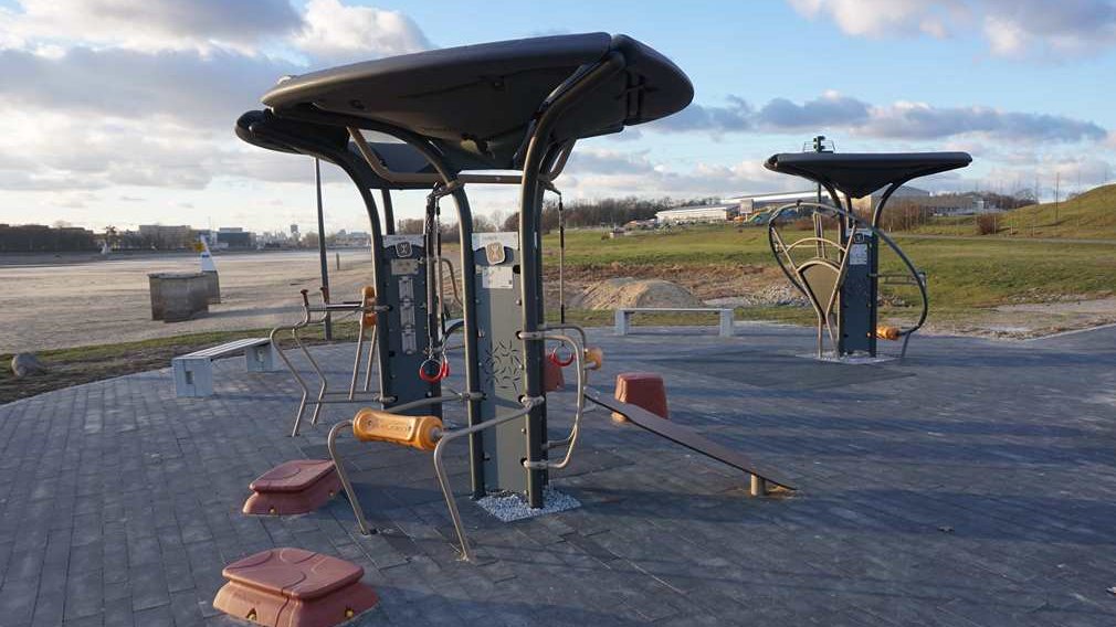 Siłownia zewnętrzna nad Maltą, fot. POSiR