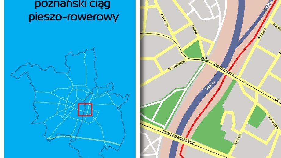 Odcinek Wartostrady, który aktualnie jest w budowie fot. Poznańskie Inwestycje Miejskie