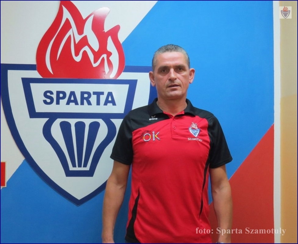 Damian Łukasik, fot. Sparta Szamotuły - grafika artykułu
