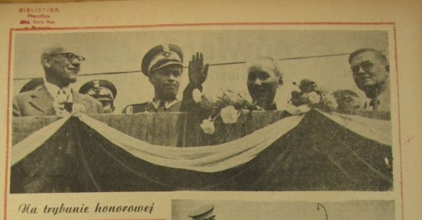 "Gazeta Poznańska", 23 lipca 1957 r., fot. materiały Biblioteki Raczyńskich - grafika artykułu