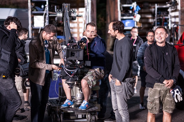 Zdjęcia z planu filmu "Chronology", fot. Poznań Film Commission - grafika artykułu