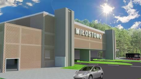 Wizualizacja parkingu P&R na Miłostowie, fot. UMP
