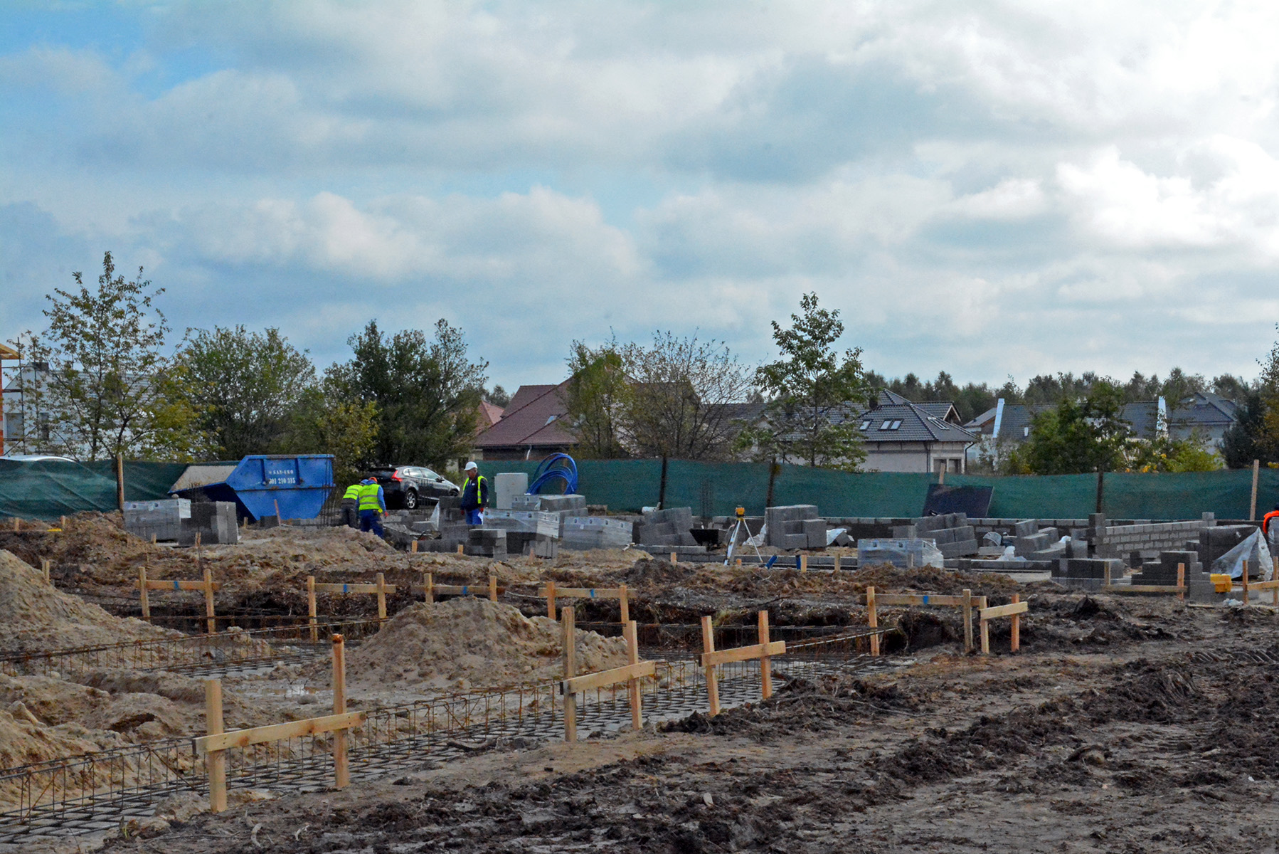 Budowa nowych bloków komunalnych przy ul. Biskupińskiej, fot. Urząd Miasta Poznania - grafika artykułu