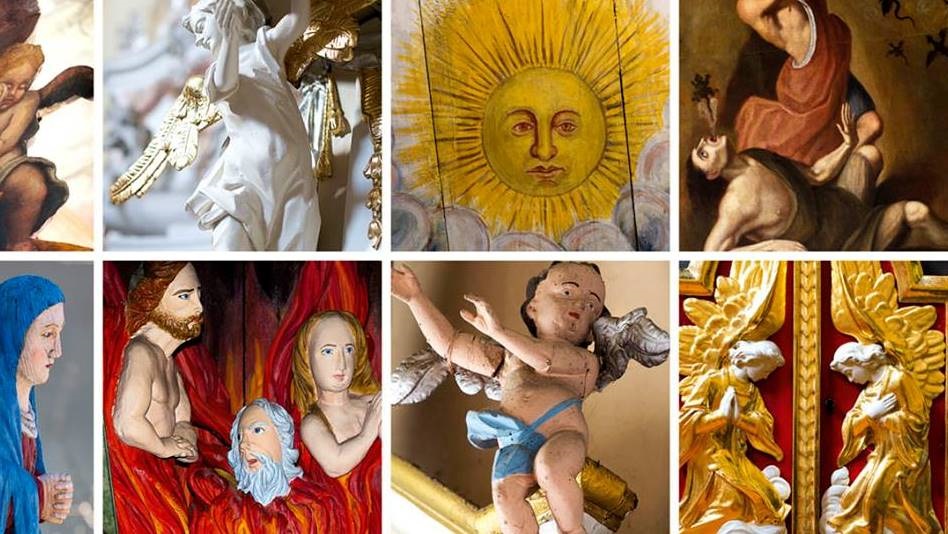 Fragment okładki książki: "Na ratunek aniołom, diabłom, świętym i grzesznikom" - grafika artykułu