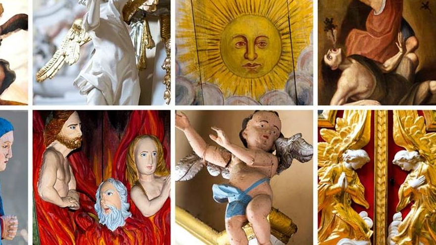 Fragment okładki książki: "Na ratunek aniołom, diabłom, świętym i grzesznikom"