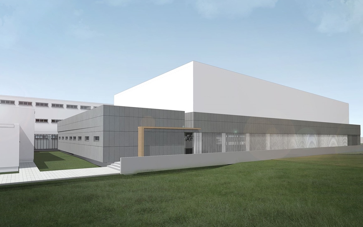 Projekt sali sportowej budowanej na os. Pod Lipami, fot. Urząd Miasta Poznania - grafika artykułu