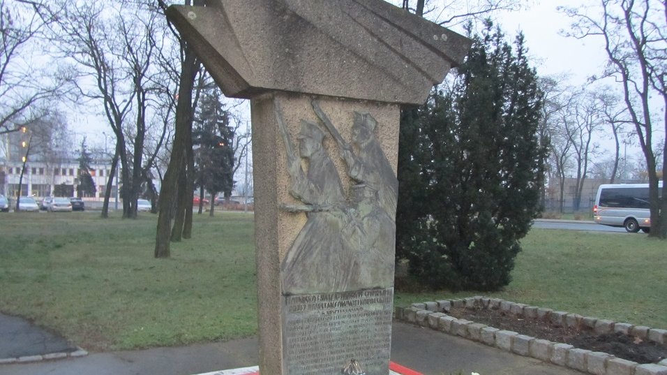 Pomnik upamiętniający zdobycie Ławicy przez Powstańców Wielkopolskich, fot. Mateusz Malinowski