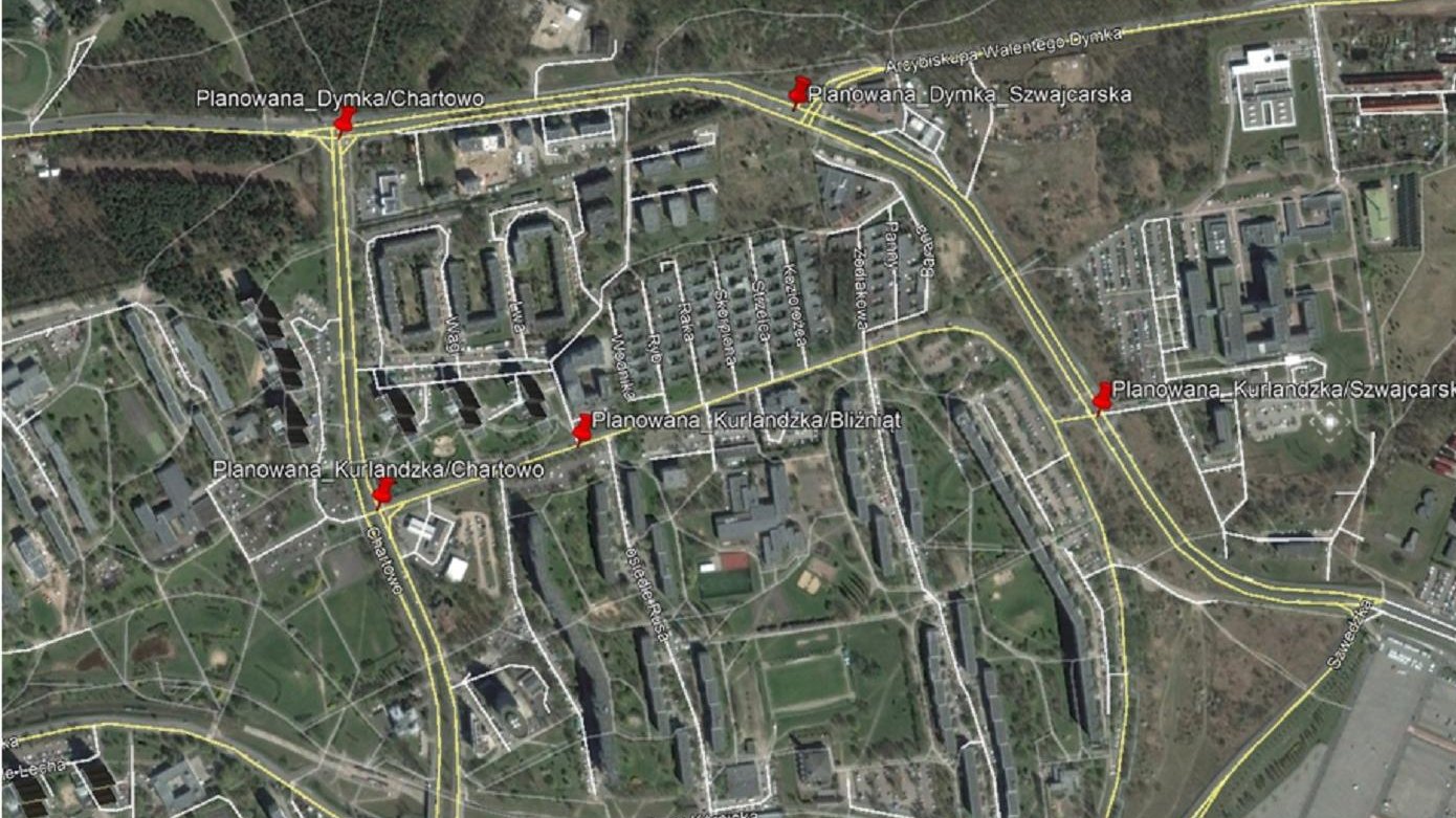 Lokalizacje nowych kamer, fot. Poznan.pl