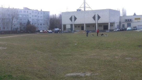 Obecny wygląd terenu na którym powstanie skwer, fot. ZZM