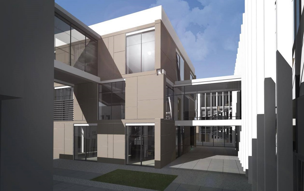 Wizualizacja budynku szkoły na Umultowie - grafika artykułu