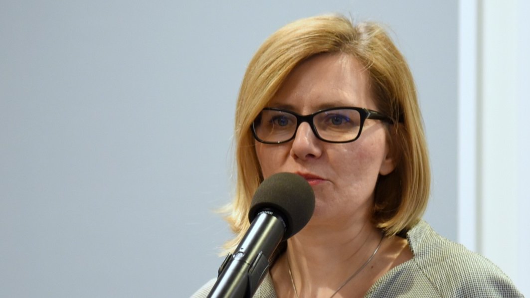 Anna Gruszecka, dyrektor Biblioteki Raczyńskich, fot. Biuro Prasowe UMP