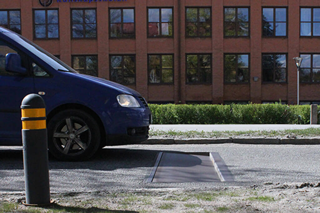 Próg spowalniający Actibump, szwedzkiej firmy Edeva (fot. Edeva) - grafika artykułu