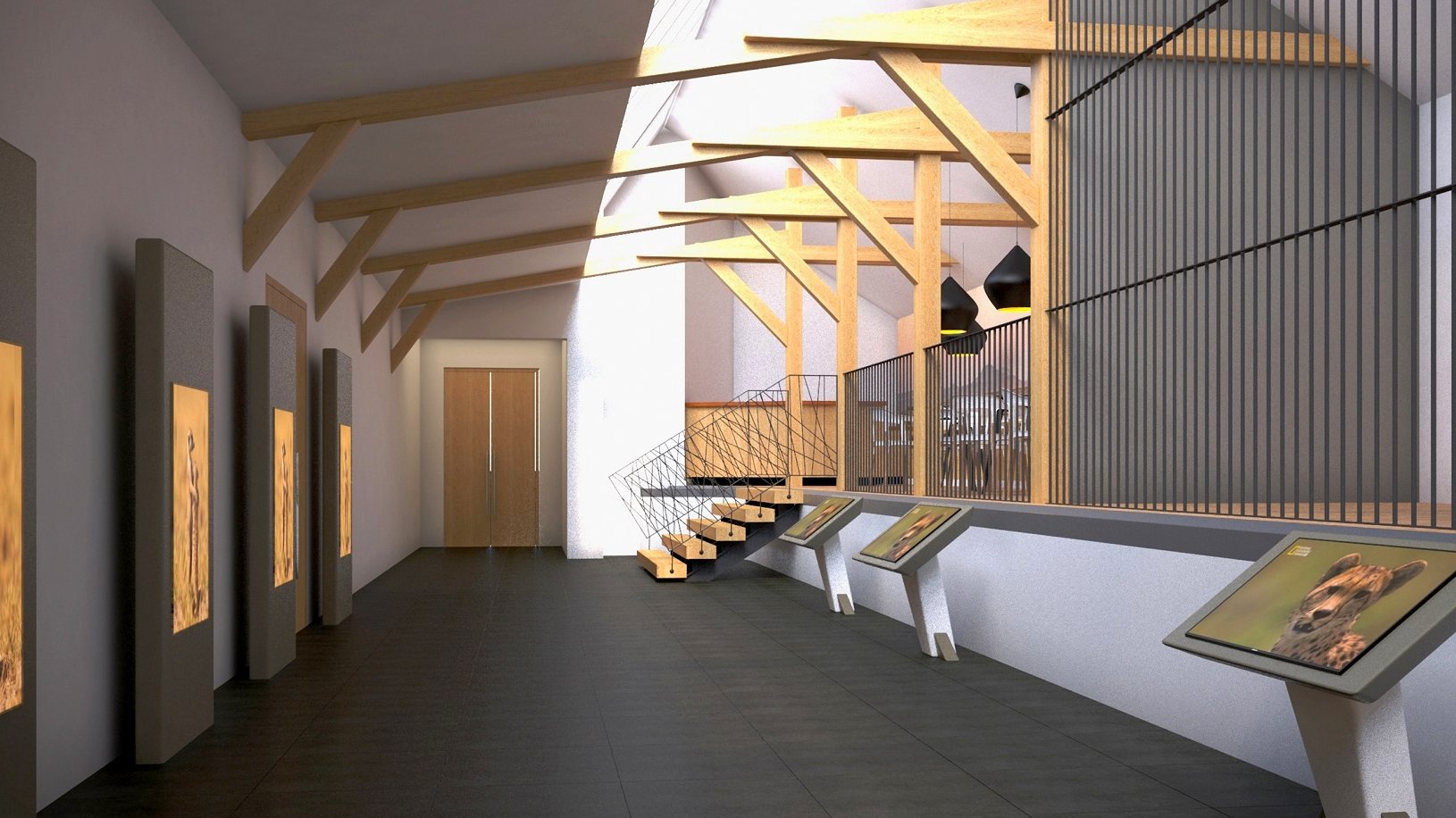 Projekt wnętrz Starej Lwiarni, fot. Urząd Miasta Poznania