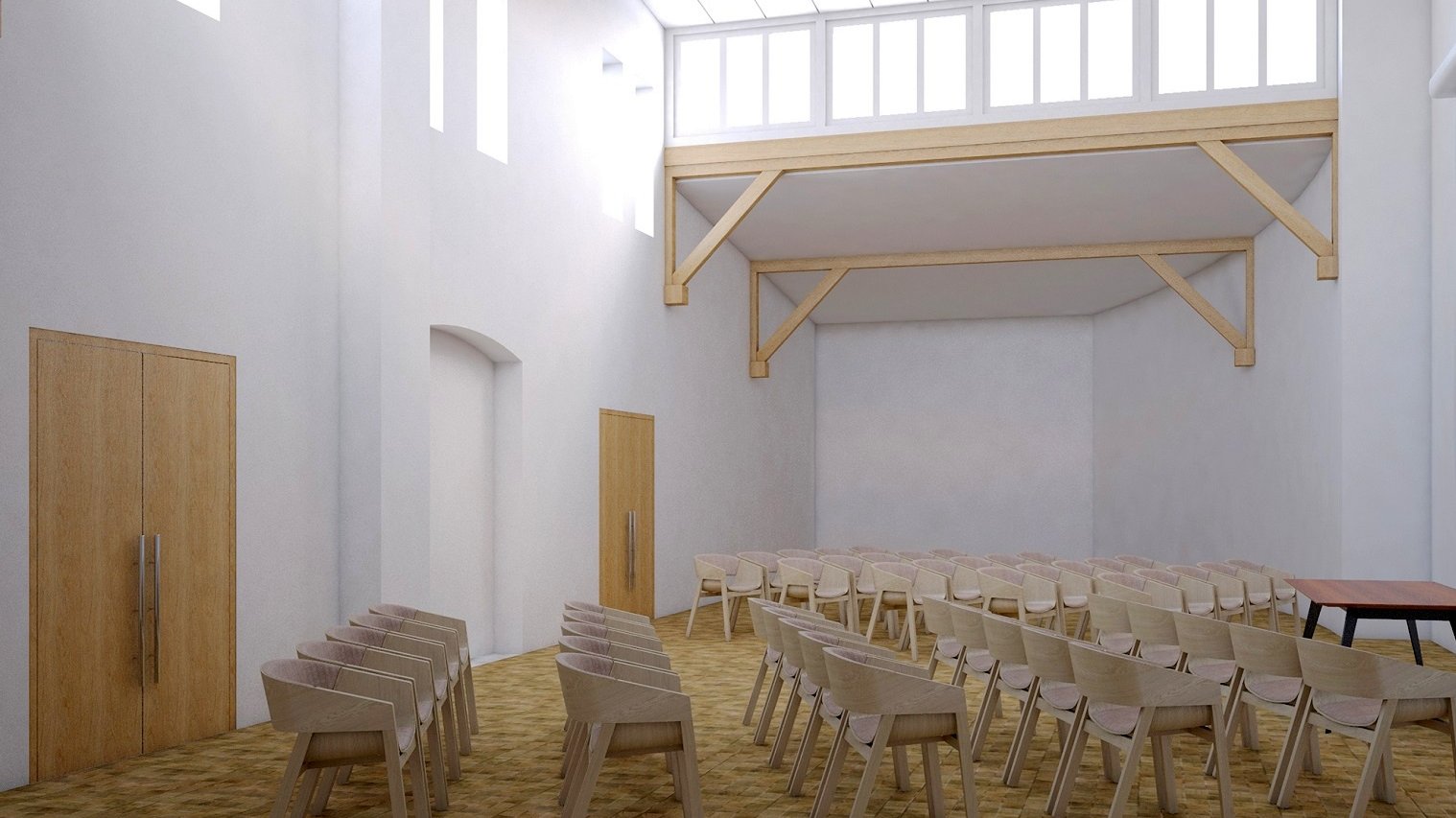 Projekt wnętrz Starej Lwiarni, fot. Urząd Miasta Poznania