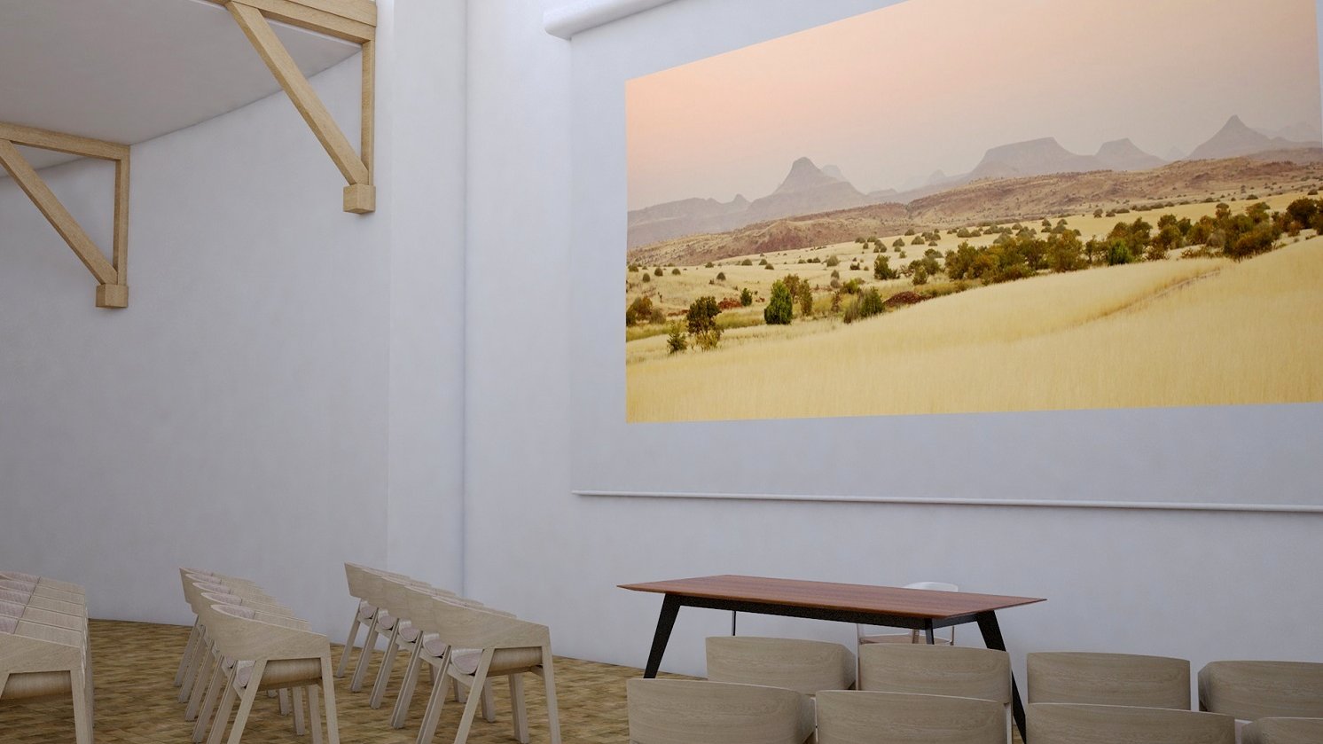 Projekt wnętrz Starej Lwiarni, fot. Urząd Miasta Poznania