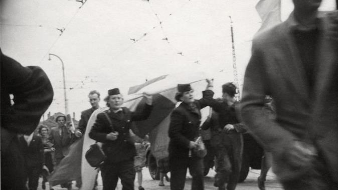 Wstępna propozycja skweru im. Trzech Tramwajarek u zbiegu ul. Dąbrowskiego/Kochanowskiego (fot. poznański oddział IPN)