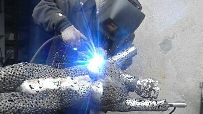 Sylwester Chłodziński przy pracy - materiały prasowe organizatorów