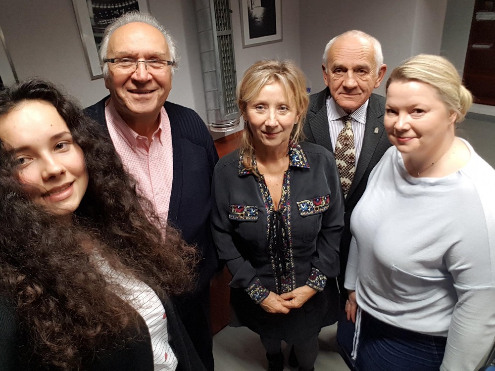 Jedno ze spotkań MRM, MRS oraz przedstawicieli jednostek miejskiej, od lewej Małgorzata Witek, przewodnicząca MRM i Zdzisław Szkutnik, przewodniczący MRS - grafika artykułu