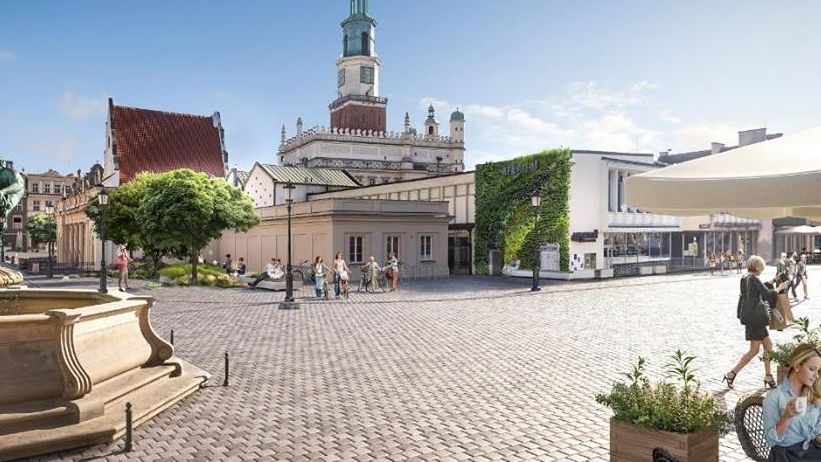 Wizualizacja Starego Rynku po przebudowie