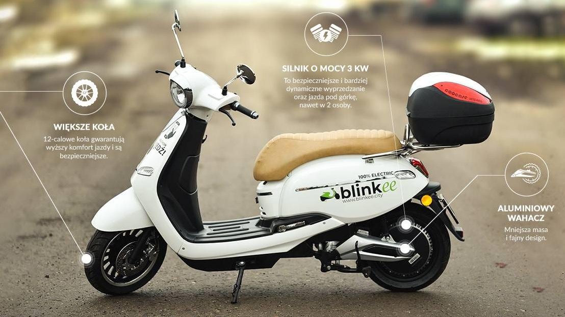 Nowe skutery, fot. Poznan.pl