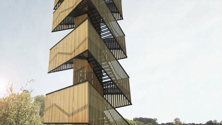 Wizualizacja wieży, fot. Toya Design