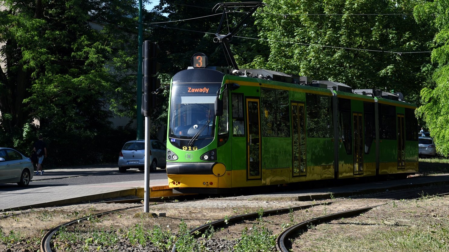Pętla tramwajowa na Wilczaku, fot. Poznan.pl