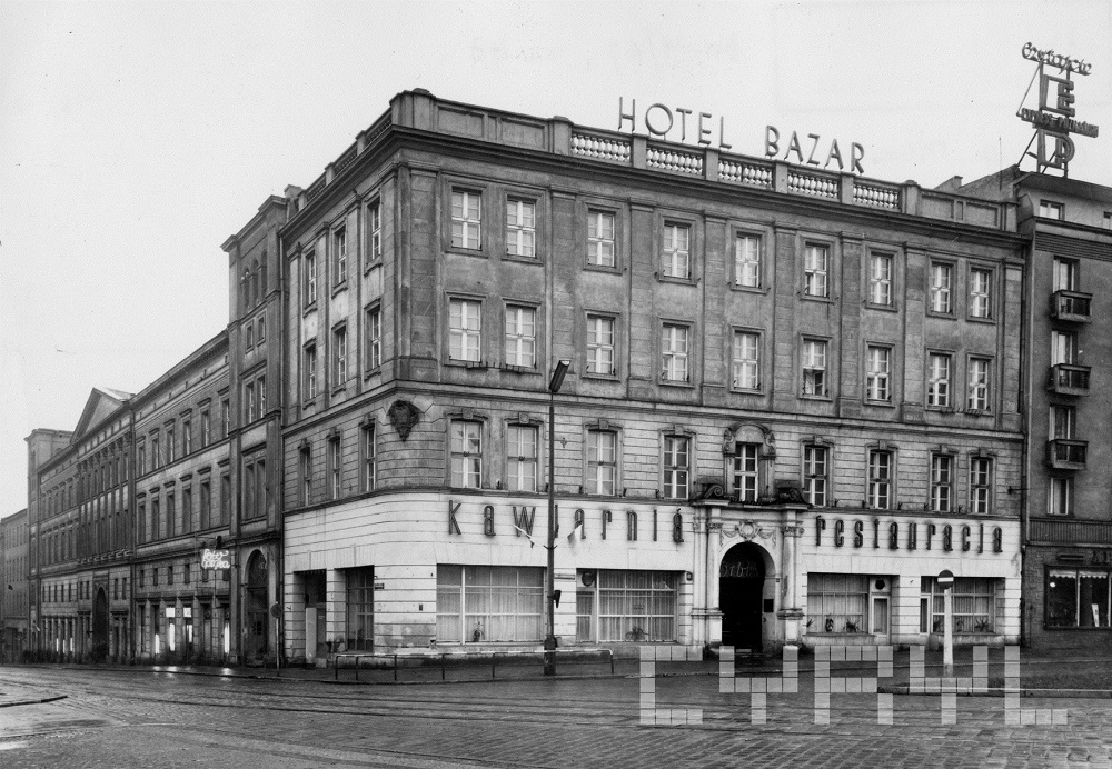 Hotel Orbis Bazar, 1967 r., fot. Kronika Miasta Poznania/CYRYL - grafika artykułu